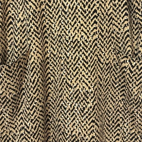 NWT J. McLaughlin Women's Catalyst Dress Black/Taupe Perkins Tweed Size XL - Picture 3 of 6